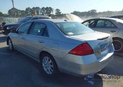 2006 Honda Accord 3.0 Ex из США, поврежденный, VIN 1HGCM66576A009760